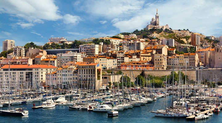 De oude haven van Marseille