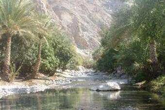 Met kerst in Oman