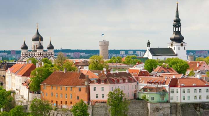Het centrum van Tallinn