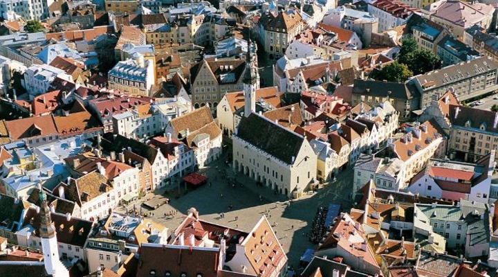 Tallinn, hoofdstad Estland