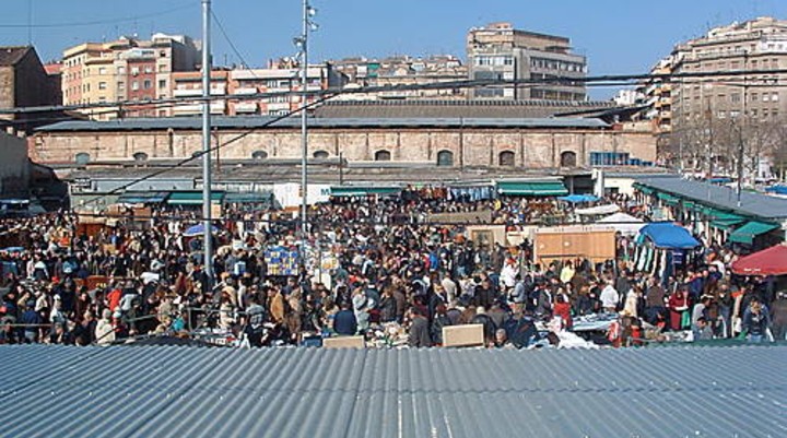 Vlooienmarkt in Spanje