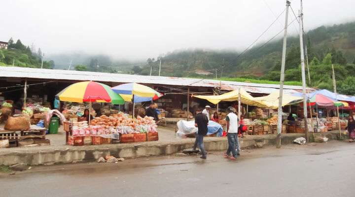 Markt in Bhutan