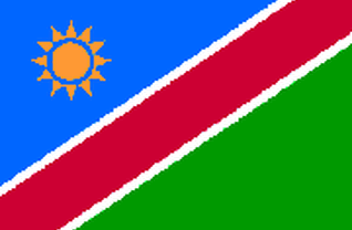 Vlag Namibië