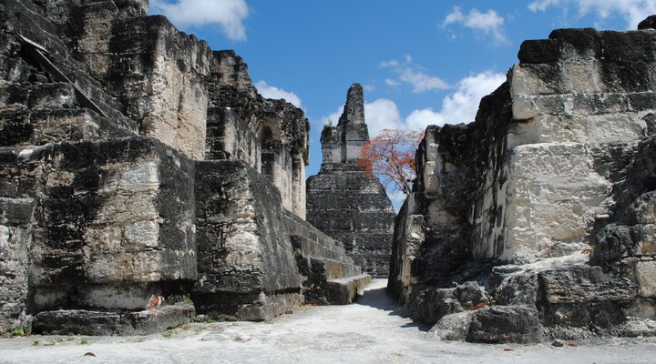 Maya-tempel in Guatemala