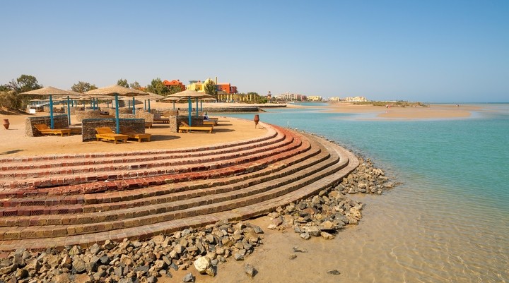El Gouna strand