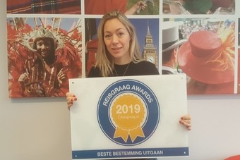 Engeland wint Reisgraag Award 2019