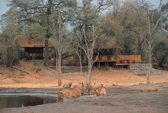 Botswana per camper op campsites