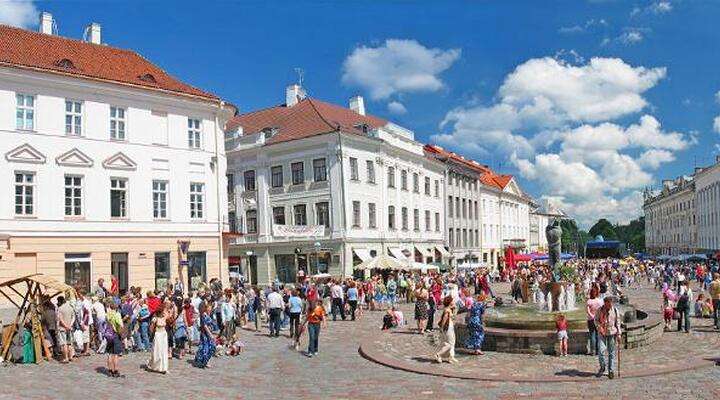 Tartu stad zuidoost Estland