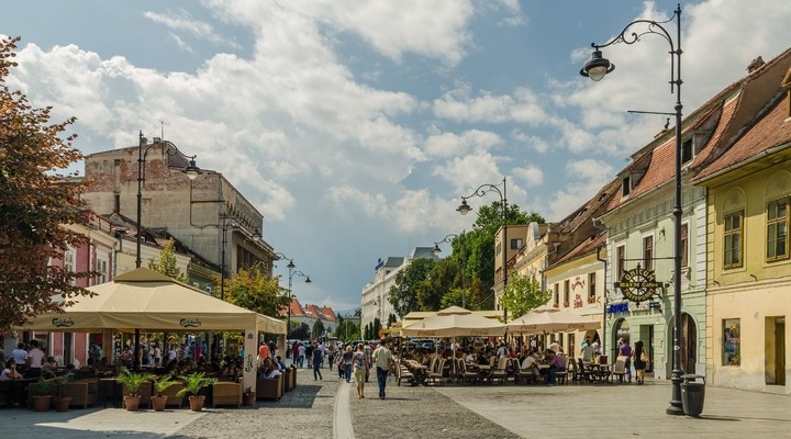 Centrale plein Sibiu, Roemenie
