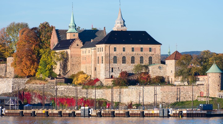 Akershus Slot, Kasteel/fort Oslo, Noorwegen