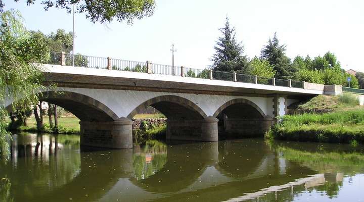 Brug in Castelo Branco, Portugal