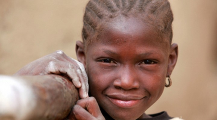 Afrikaans kind in Benin