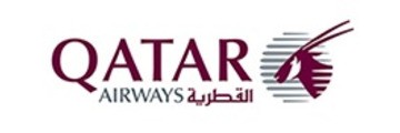 Logo van Qatar Airways