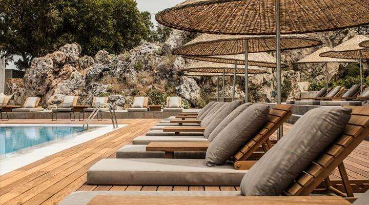 Zwembad Casa Cook hotel Rhodos