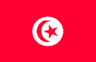 Vlag Tunesië