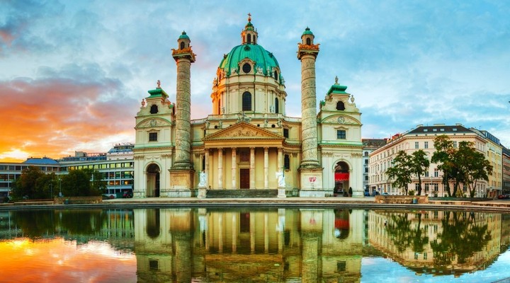 Karlskirche Wenen, Oostenrijk