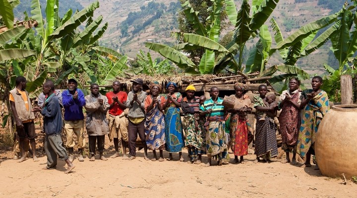 Inwoners van de stad Kabale