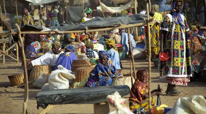 Markt in Djenné