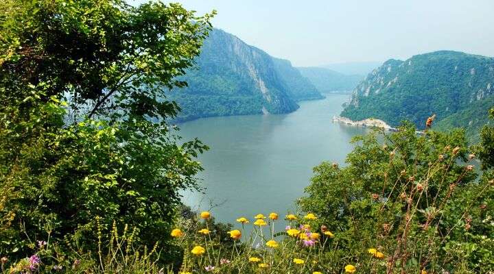 Donau vallei in Roemenië