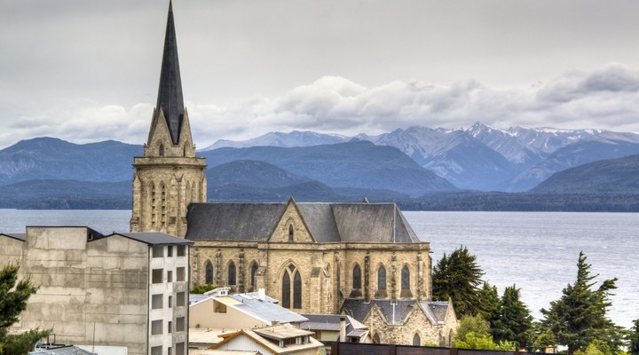 Kathedraal in Bariloche, Argentinië