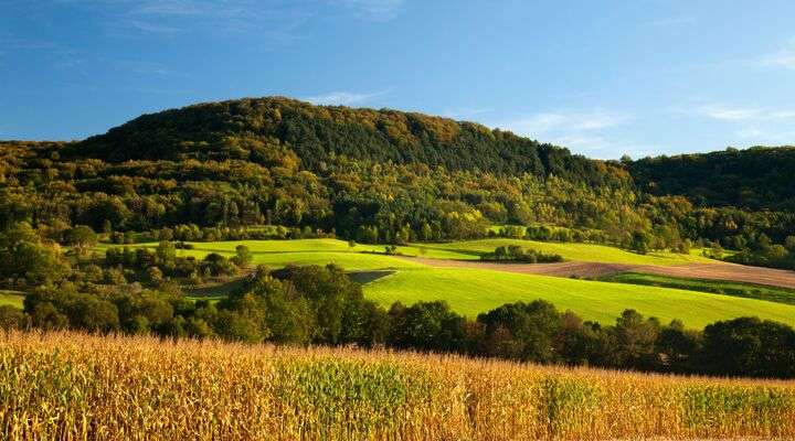 Wandelroute Saale Horizontale