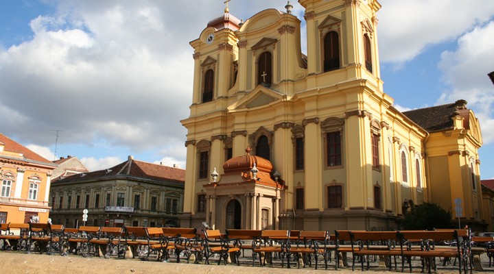Kerk in Timisoara, Roemenie