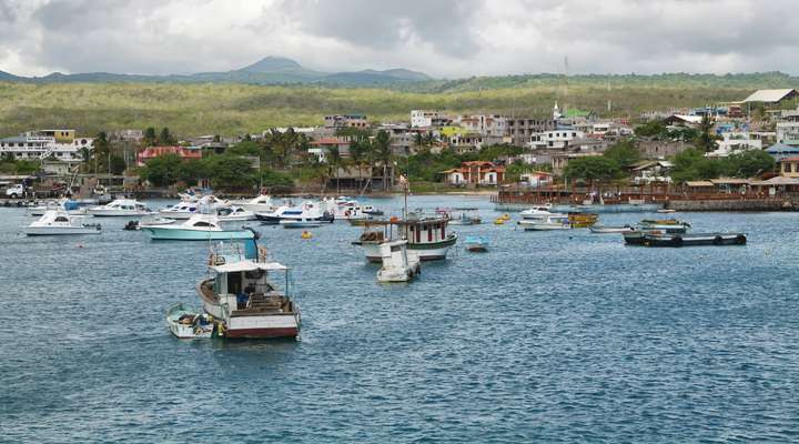 Bootjes Puerto Baquerizo Moreno, Galápagos