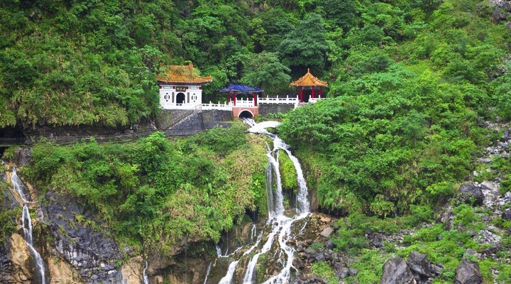 Changchun tempel in Taroko National Park