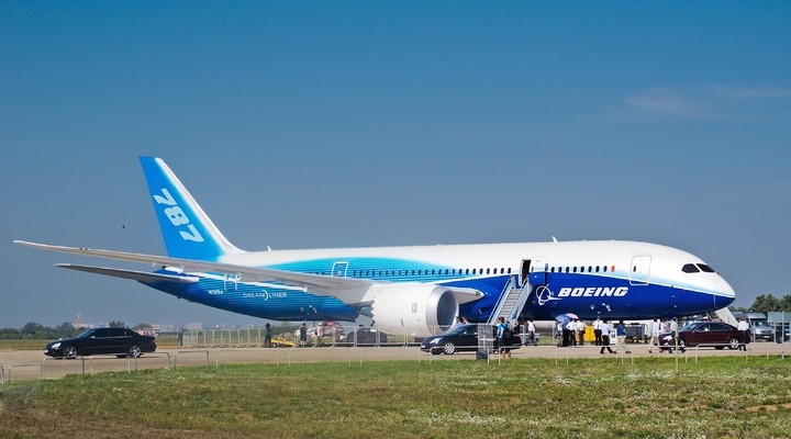De Dreamliner van Boeing