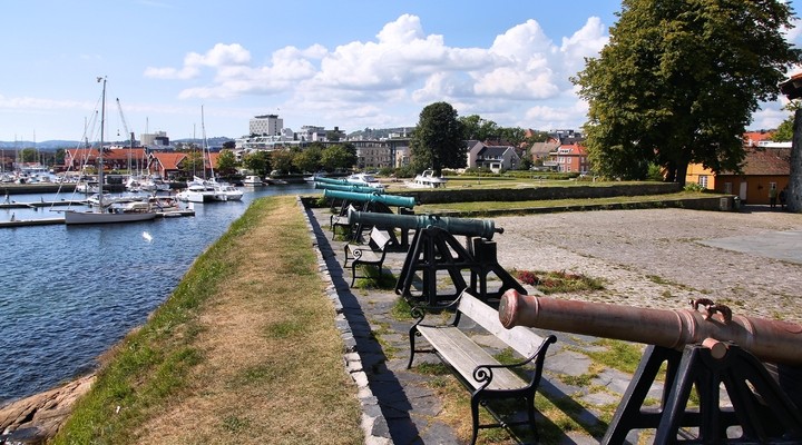 Kanonnen Kristiansand, Noorwegen
