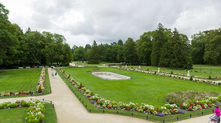 Het botanische park