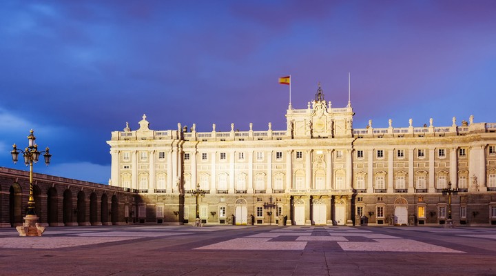 Koninklijk Paleis in Madrid