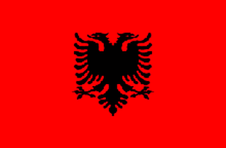 Vlag Albanië