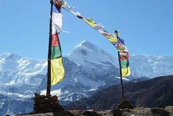 Wandeltocht in Nepal