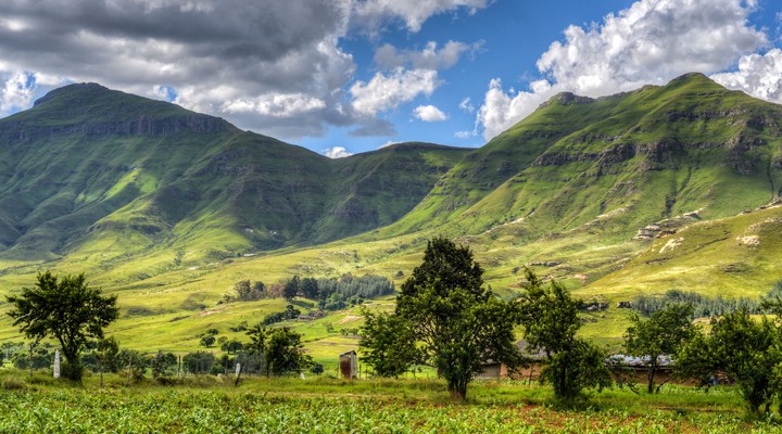 Mooi uitzicht in Lesotho