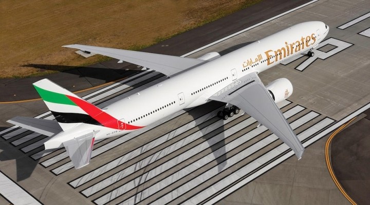 Vliegtuig Emirates
