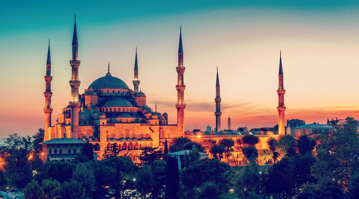 Blauwe Sultan Ahmet moskee, Istanbul