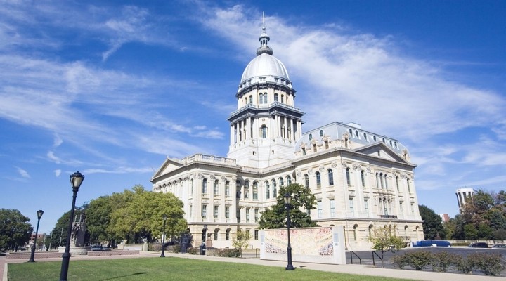 State Capitol van Illinois in Springfield