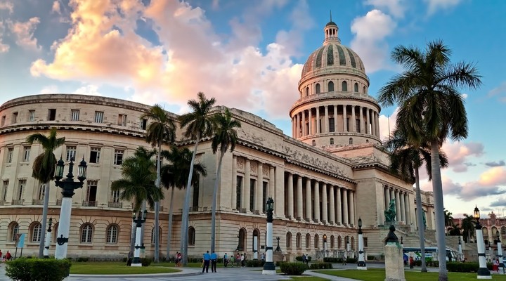 De officiële hoofdstad Havana