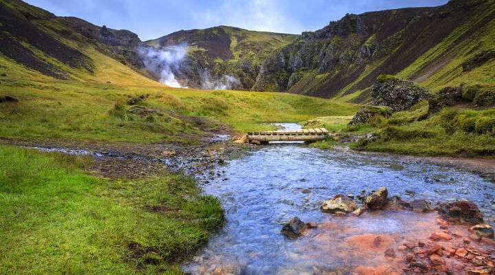 Warmwaterbronnen Hveragerdi, IJsland