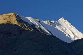 Himalayagebergte, langs de Chinese grens.