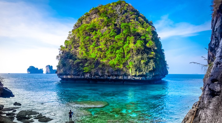 Een eiland in Krabi