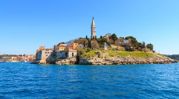 Rovinj in Istrië, Kroatië