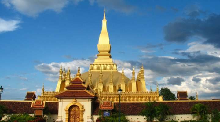 Tempels in Vientiane