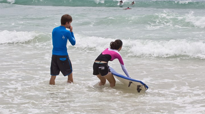 Surfen bij Puerto Viejo