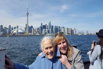 Roadtrip met oma door Canada