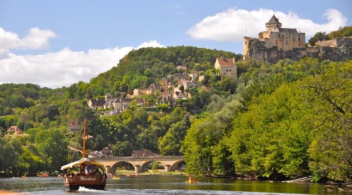 Landschap Dordogne, Frankrijk