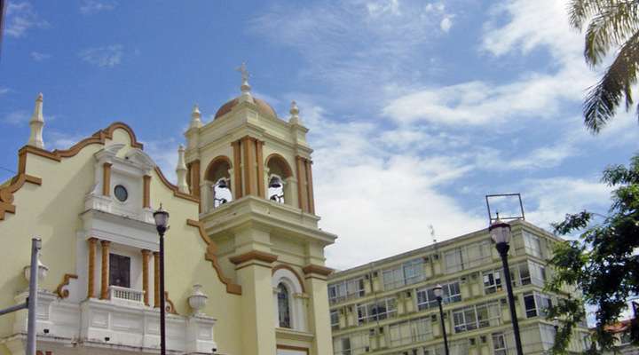 Gebouwen in San Pedro Sula