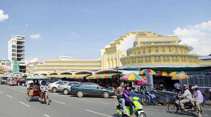 Centrale markt Phnom Penh