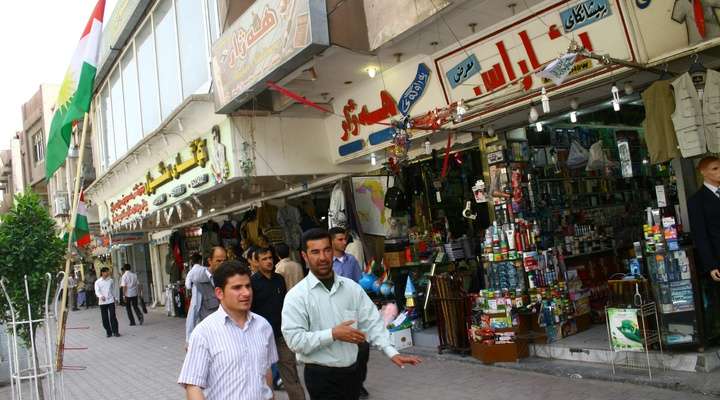 Winkelen in Irak